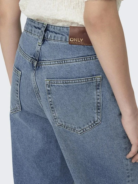 Olny Hope Wide Leg Fit  Kadın Jean 15222070 - Resim 6