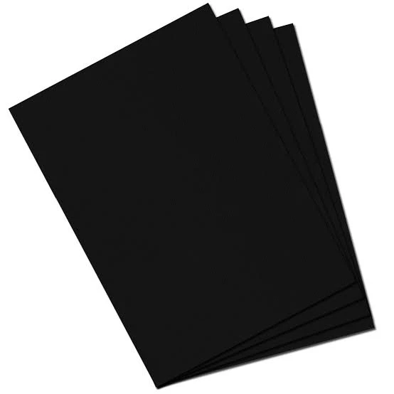 Canson Mi-Teintes Pastel Kağıdı 160gr 50x65cm Siyah 5’li paket - 2
