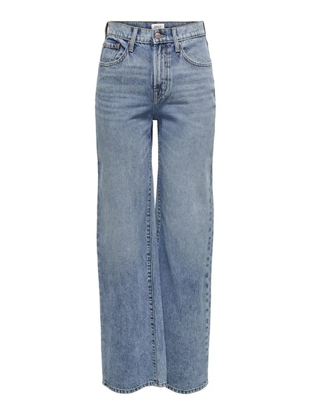 Olny Hope Wide Leg Fit  Kadın Jean 15222070 - Resim 7