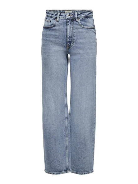 Only Juıchy Wide Leg Fit Kadın Jean Pantolon 15234743 - Resim 11