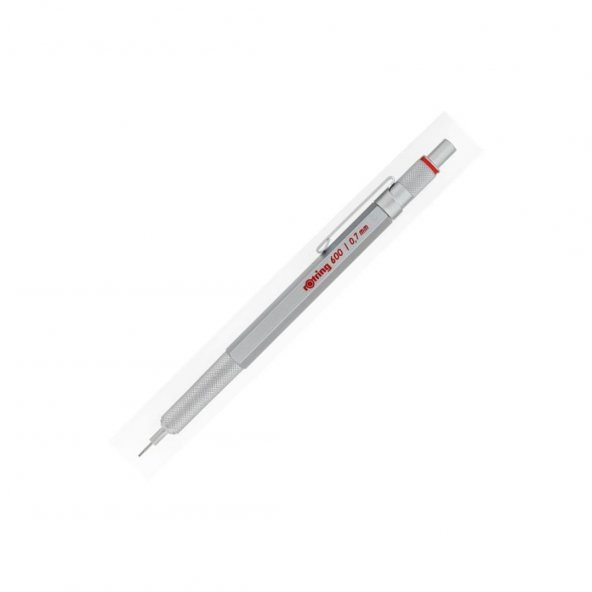Rotring Versatil Uçlu Kalem 600 Serisi 0,7mm Gümüş