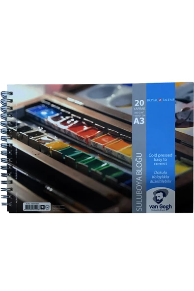 Talens Van Gogh Suluboya Bloğu (A3) 300gr 20 Sayfa