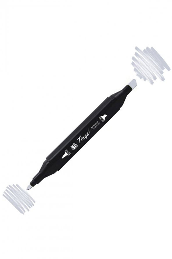 Tinge Twin Çift Uçlu Marker Kalemi Cg2 Cool Grey - 1