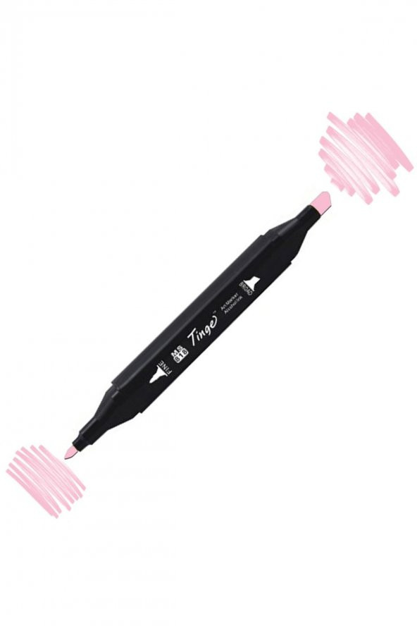 Tinge Twin Çift Uçlu Marker Kalemi Rp138 Light Pink
