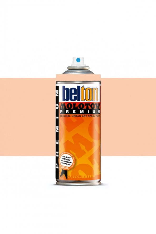 Molotow Belton Premium Sprey Boya 400ml Peach Pastel 023