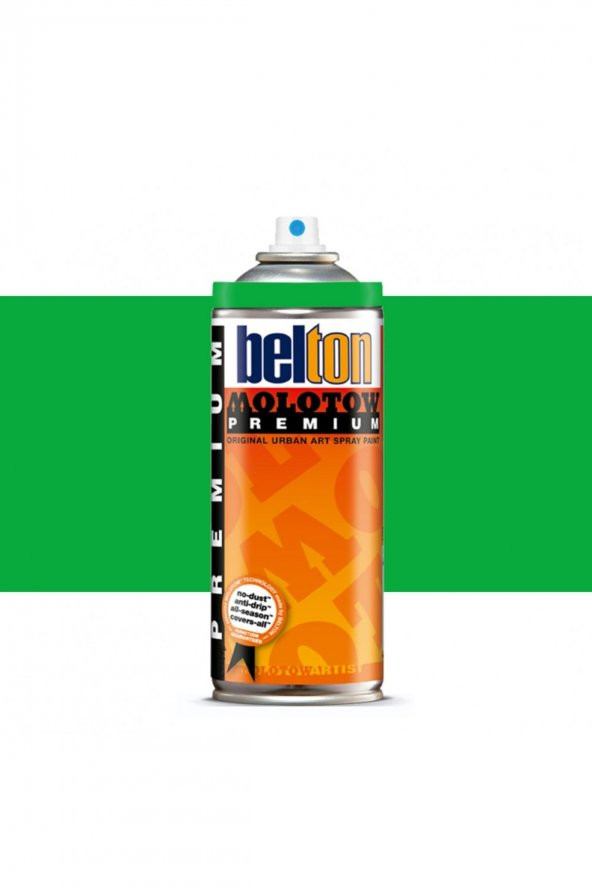 Molotow Belton Premium Sprey Boya 400ml Clover Green 158