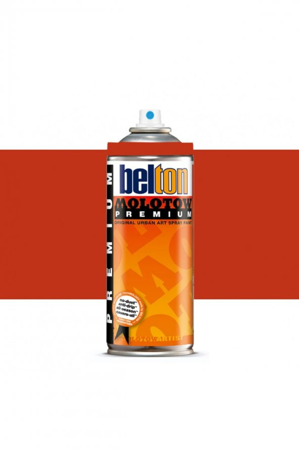 Molotow Belton Premium Sprey Boya 400ml Vermilion 030