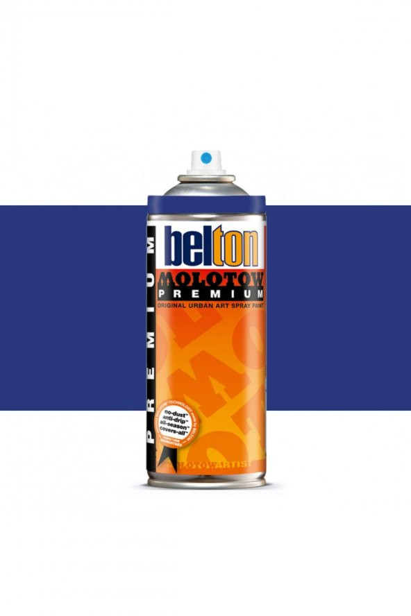 Molotow Belton Premium Sprey Boya 400ml Navy Blue 102