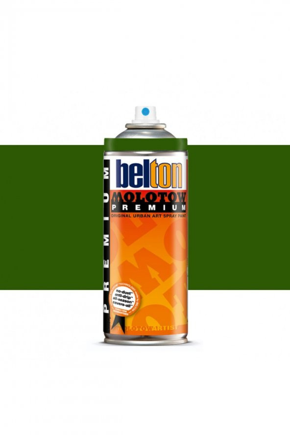 Molotow Belton Premium Sprey Boya 400ml Moss Green 165