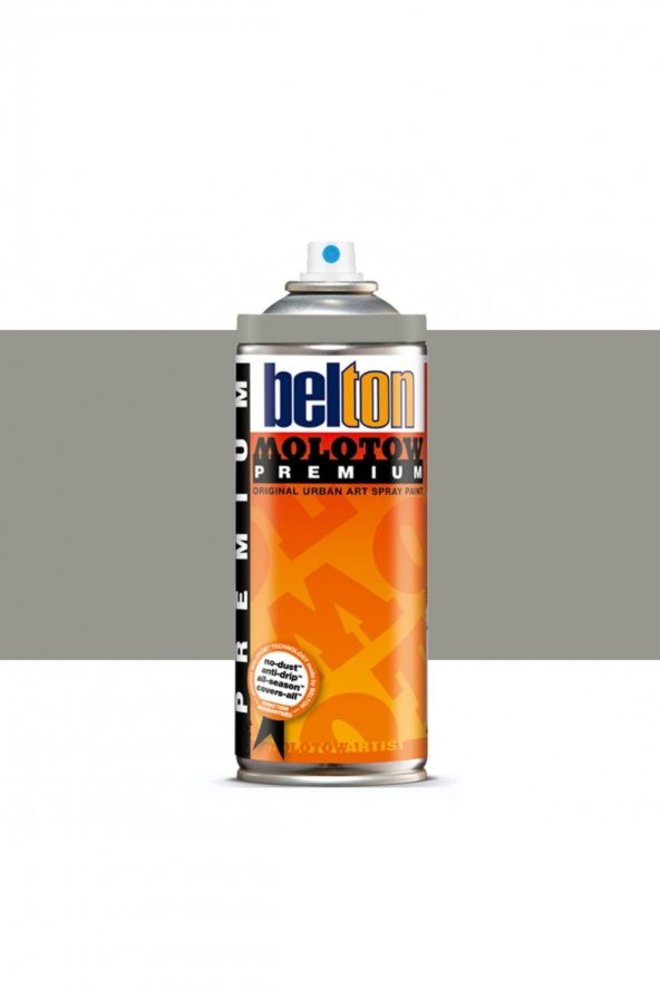 Molotow Belton Premium Sprey Boya 400ml CAPARSO Middle Grey Neutral 217