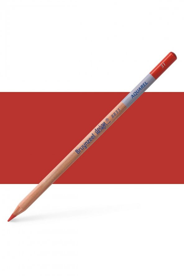 Bruynzeel Dessin Aquarell Sulu Boya Kalemi Vermilion 31