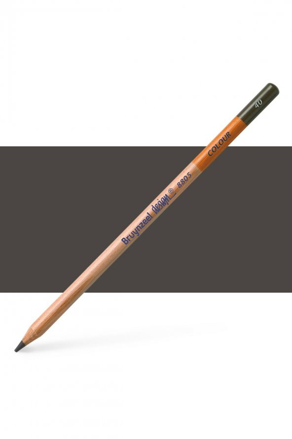 Bruynzeel Dessin Colour Kuru Boya Kalemi Umber 40