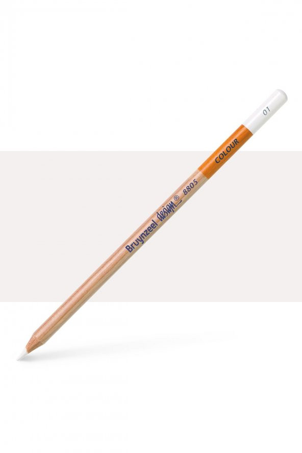Bruynzeel Dessin Colour Kuru Boya Kalemi White 01