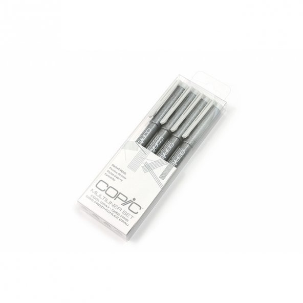 Copic Multiliner Cool Grey Set (0,05, 0,1, 0,3, 0,5)