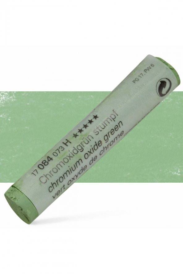 Schmincke Soft Pastel Boya Chromium Oxide Green 084 H (+White)