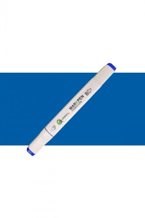 Maries Markpen Çift Taraflı Marker Kalemi Brilliant Blue 74
