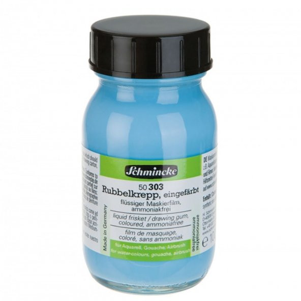 Schmincke Medium 303 Liquid Frisket Renkli Maskeleme Sıvısı 100 ml