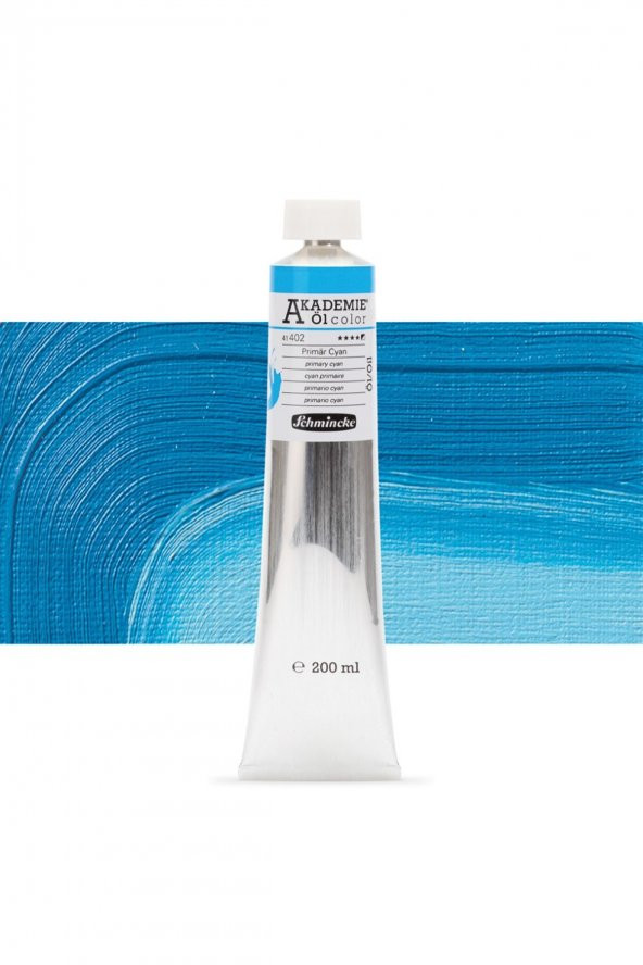 Schmincke Akademie Yağlı Boya 200ml S.1 402 Rrimary Cyan