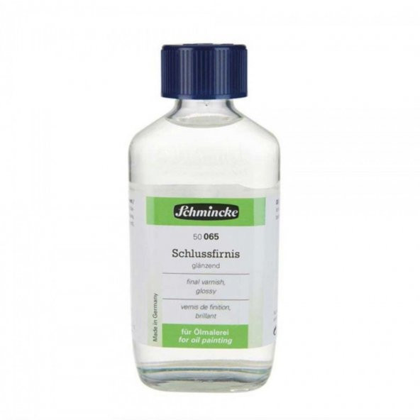Schmincke Final Varnish Parlak Yağlı Boya Final Verniği 065 200ml