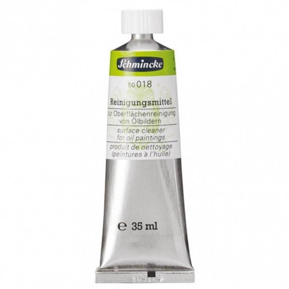 Schmincke Cleaner For Oil Paintings 018 35ml (emulsion with wax) - 1