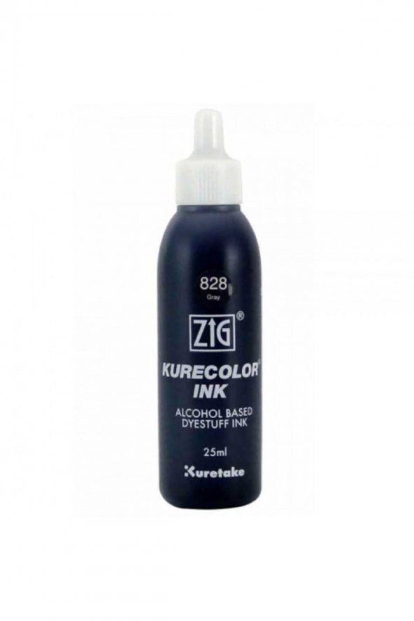 Zig Kurecolor Refill Ink Mürekkep 25ml 828 Gray