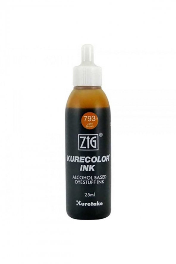 Zig Kurecolor Refill Ink Mürekkep 25ml 793 Light Brown