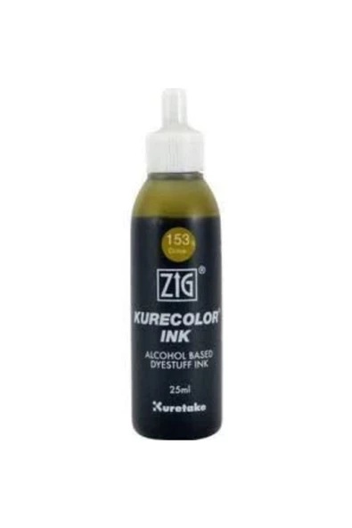 Zig Kurecolor Refill Ink Mürekkep 25ml 153 Ochre