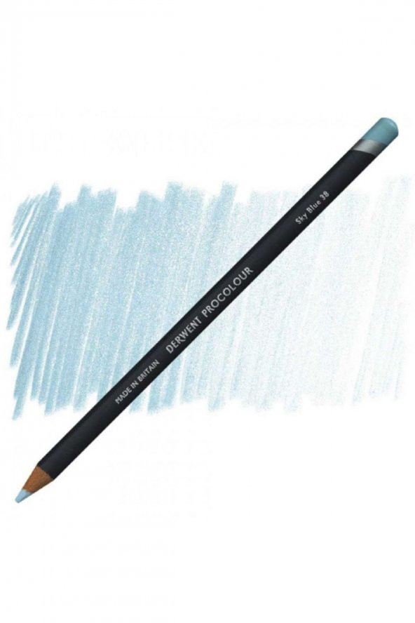 Derwent Procolour Pencil (Kuru Boya Kalemi) Sky Blue (38)