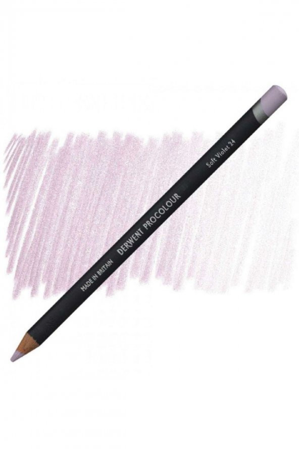 Derwent Procolour Pencil (Kuru Boya Kalemi) Soft Violet (24) - 1