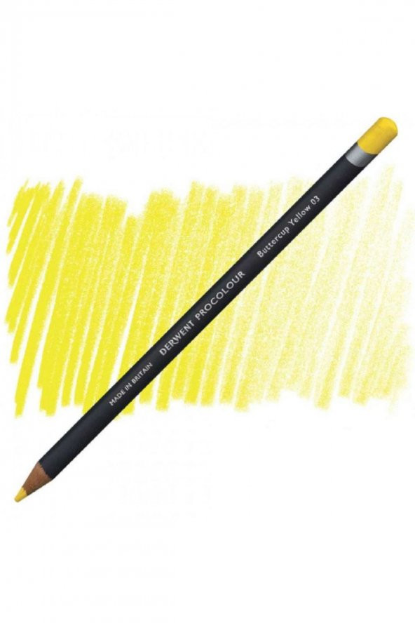 Derwent Procolour Pencil (Kuru Boya Kalemi) Buttercup Yellow (03)