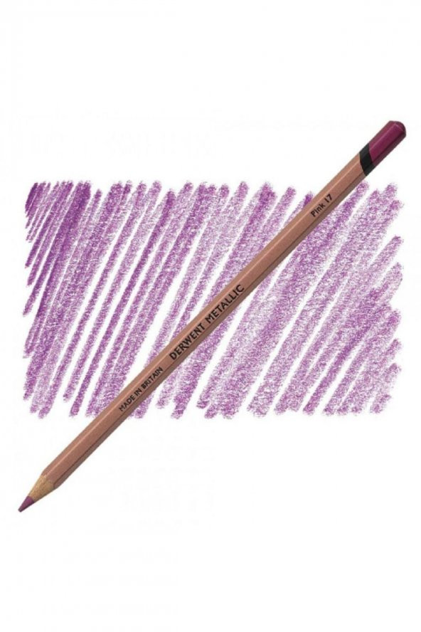 Derwent Metallic Pencil (Metalik Kuru Boya Kalemi) Pink (88)