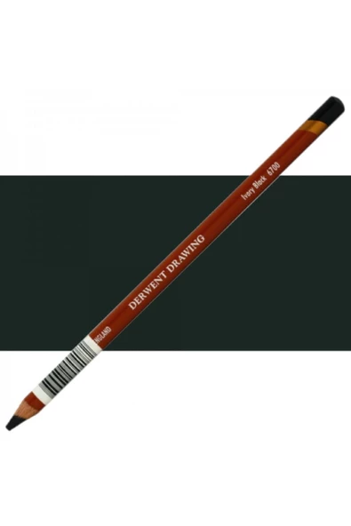 Derwent Drawing Pencil Çizim Kalemi Ivory Black (6700)