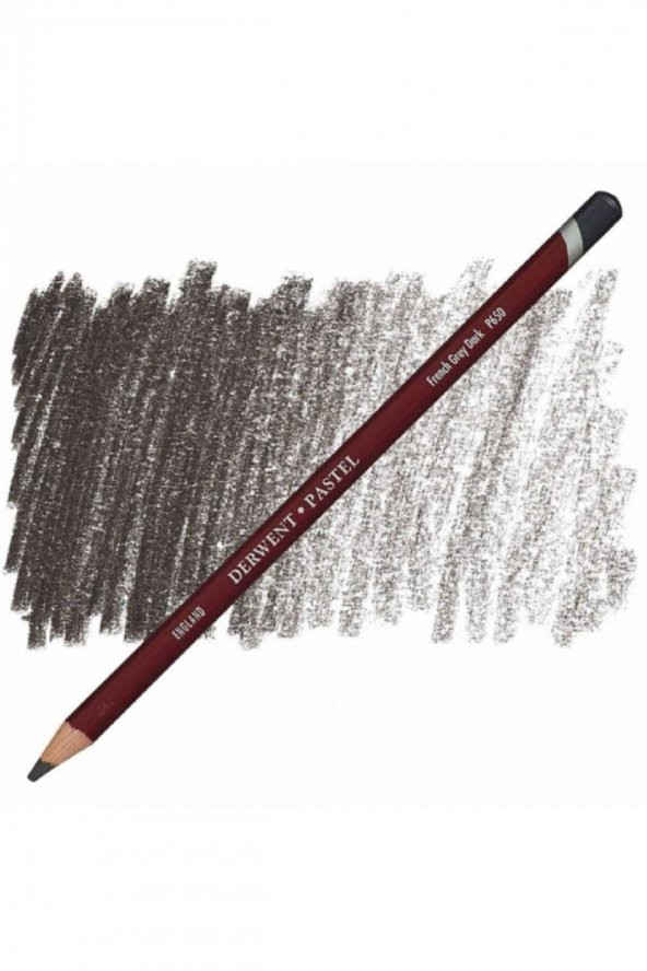 Derwent Pastel Pencil (Pastel Boya Kalemi) French Grey Dark (P650)