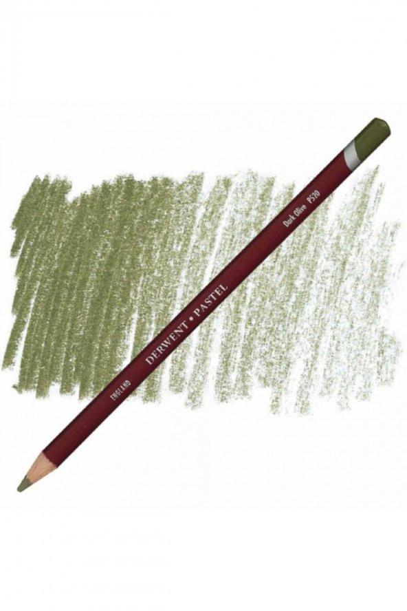 Derwent Pastel Pencil (Pastel Boya Kalemi) Dark Olive (P520)