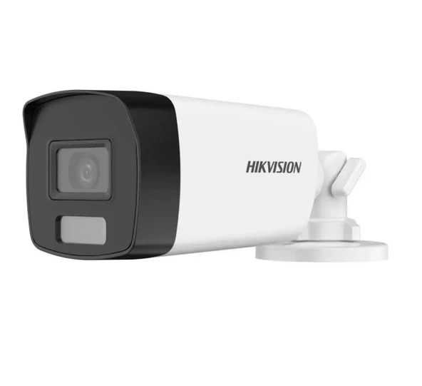 Hikvision DS-2CE17D0T-EXLF 2mp 3.6mm Sabit Lens 40m Smart Hybrid Light 4in1 IR Bullet TVI Kamera ürün görseli 1