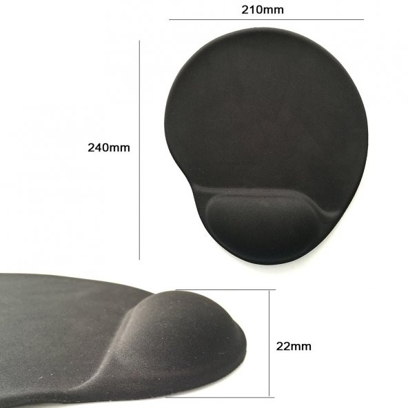 Bilek Destekli Mouse Pad Ped Ergonomik Mouse Ped Pad