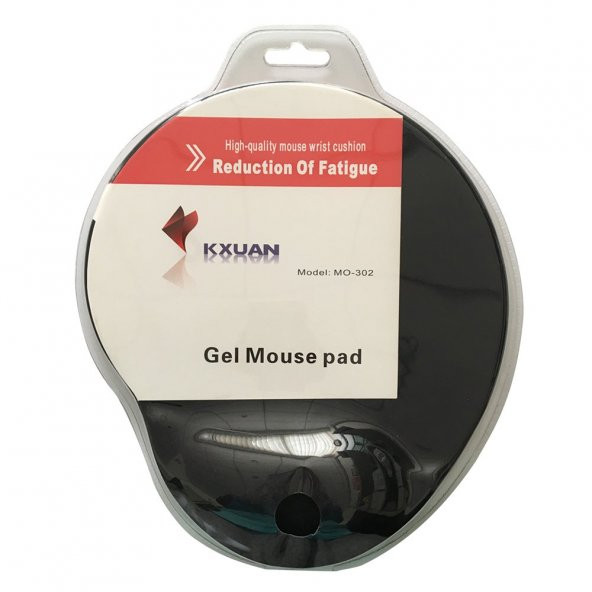 Kuvars Bilek Destekli Mouse Pad Silikon Jel Oyuncu Kaydırmaz Mouse Pad