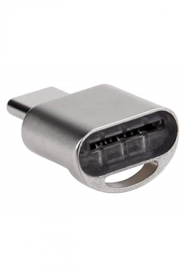 4477 Usb Type-c 3.1 To Micro Sd Tf Hafıza Kart Okuyucu Otg Adaptörü - 2