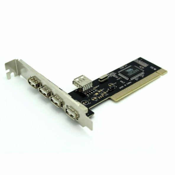 Pci 4+1 5 Port Usb 2.0 Çoklayıcı Çoğaltıcı Kart