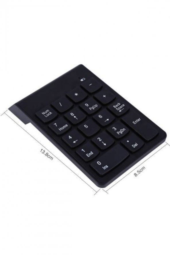 Platoon Numeric Keypad Numpad Usb Kablolu Keypad 18 Tuş Numerik Klavye - 3