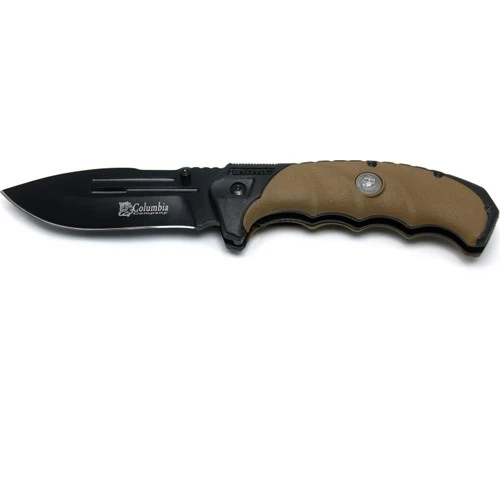 Columbia FST 4007 B USMC Tactical Folding Knife