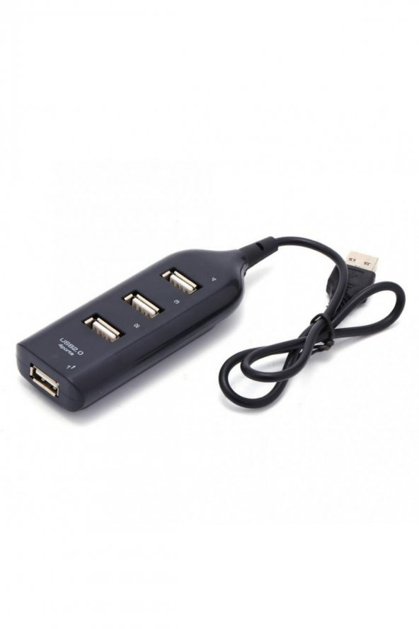 4 Port Usb Çoğaltıcı Çoklayıcı Hub Usb 2.0 Çoklama Pc Laptop ürün görseli