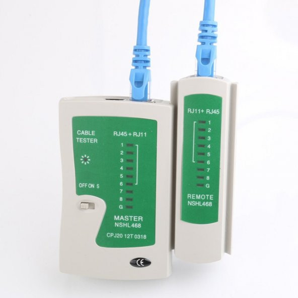 Rj45 RJ11 Network Kablo Test Cihazı Sl-468 - 3