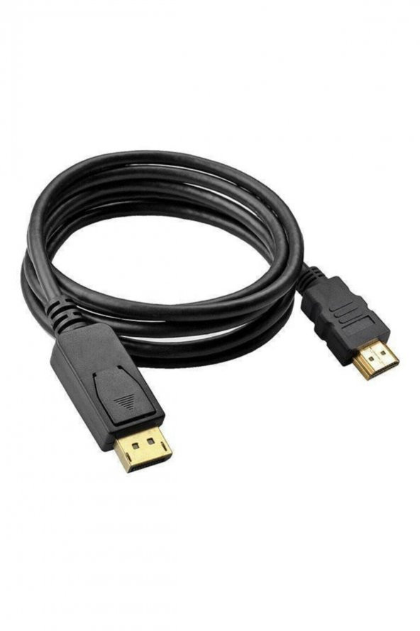 Displayport To Hdmi Kablo Dp Dönüştürücü - 1.8m - Altın Uçlu - 2