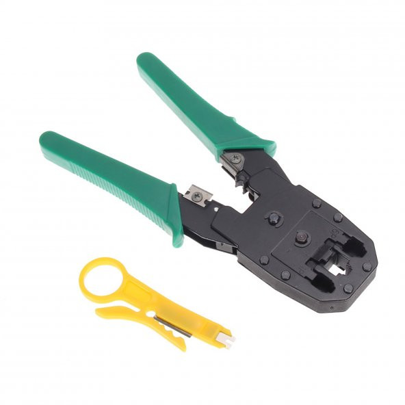 Hadron Rj45 Network Ağ Pensesi Cat5 Cat6 Rj 11 Jak Uyumlu Çakma Pense - 2