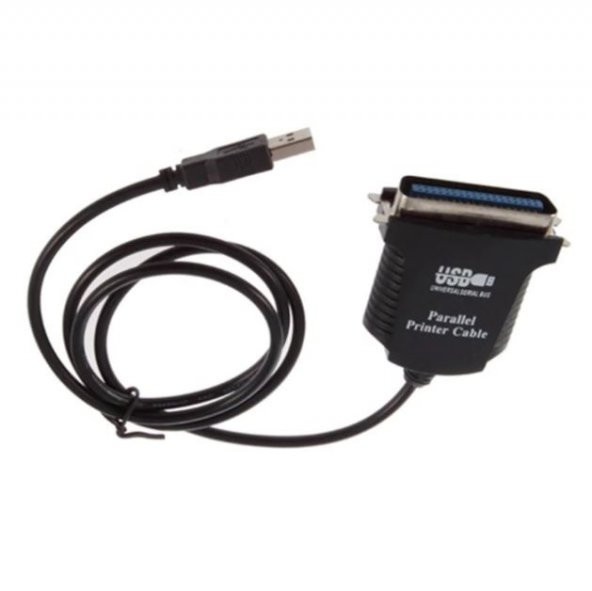 Yazıcı Printer Kablosu USB to LPT Çevirici Kablo 1284 Paralel Yazıcı Kablosu - 2