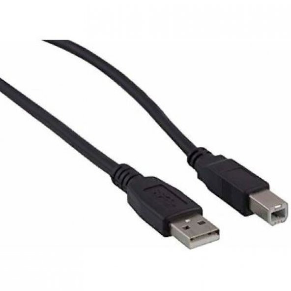 Kuvars Usb Yazıcı Printer Kablosu Lazer ve Mürekkep Püskürtmeli Uyumlu Yazıcı Kablosu 1.8 metre - Resim 3