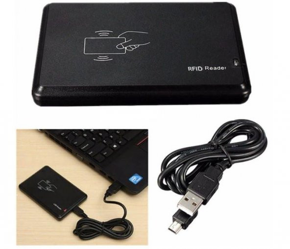RFID GÖSTERGEÇ 125khz EM4100 MANYETİK PROXİMİTY USB KART OKUYUCU - 2