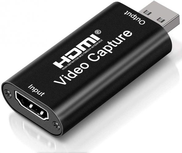 Hdmi Video Capture Kart 4K PS4 Xbox Oyuncu Görüntü Çevirici Aktarıcı Yakalayıcı Adaptör Kaydedici