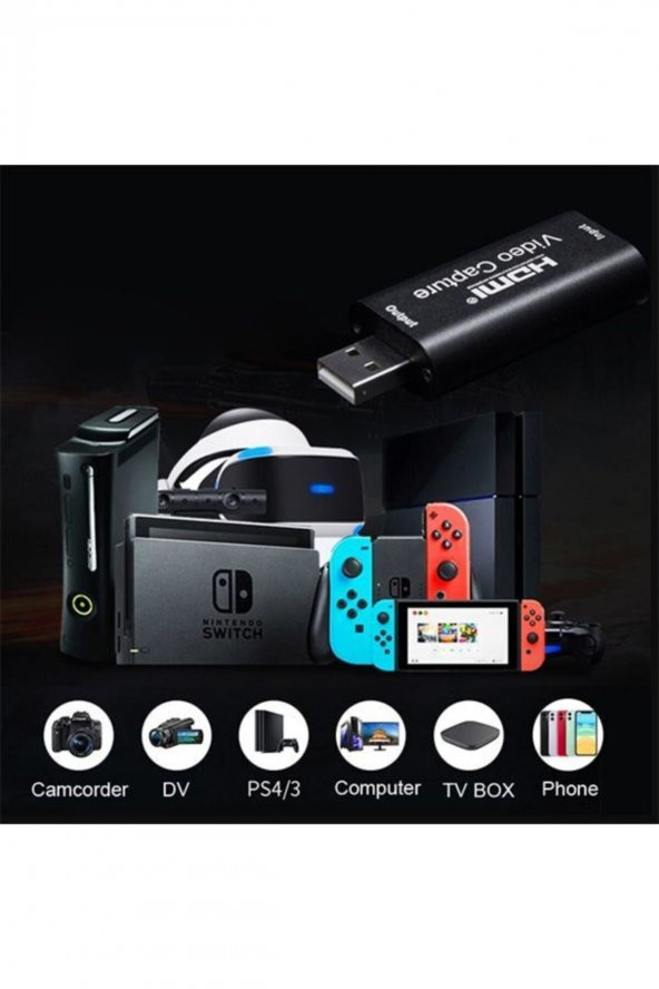 Video Capture Usb 2.0 To Hdmi Çevirici Dönüştürücü Adaptör - 3